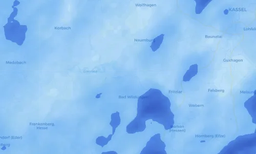 Regenradar Vorschaubild - Aktuelle Niederschläge in Mehlen und Umgebung