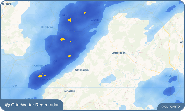 OtterWetter Regenradar-Widget Meiches