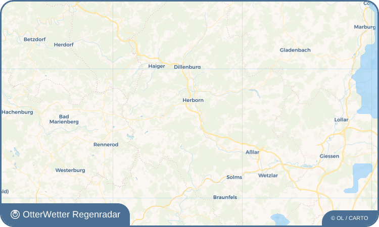 OtterWetter Regenradar-Widget Merkenbach
