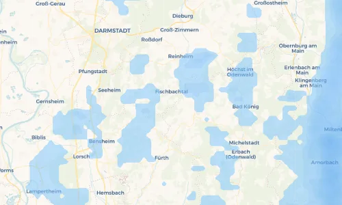 Regenradar Vorschaubild - Aktuelle Niederschläge in Meßbach und Umgebung