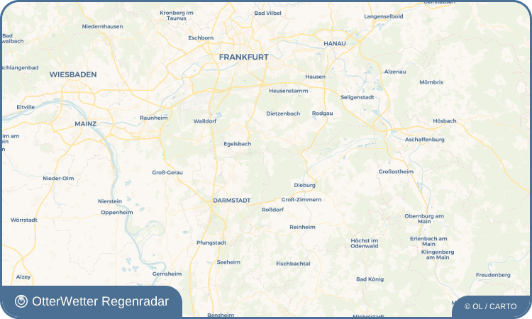 Wetter-Widget-Vorschau mit Vorhersagedaten für Messel