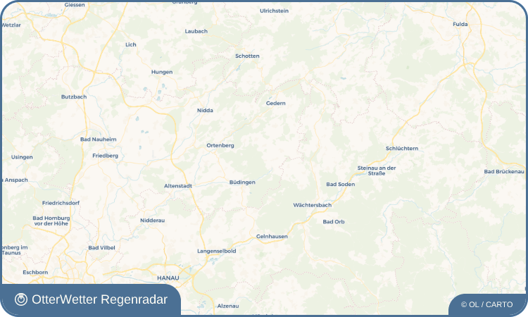 OtterWetter Regenradar-Widget Michelau