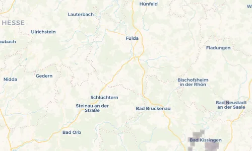 Regenradar Vorschaubild - Aktuelle Niederschläge in Mittelkalbach und Umgebung