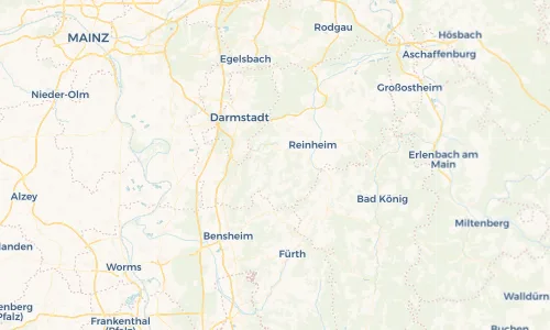 Regenradar Vorschaubild - Aktuelle Niederschläge in Modau und Umgebung