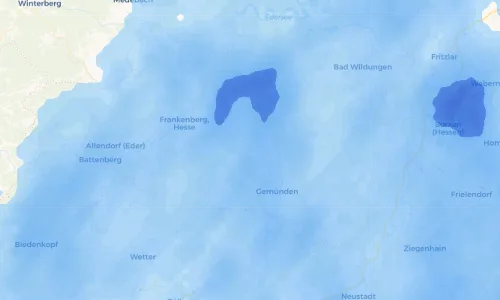 Regenradar Vorschaubild - Aktuelle Niederschläge in Mohnhausen und Umgebung