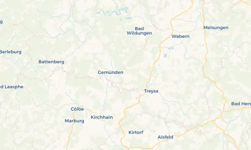 Regenradar Vorschaubild - Aktuelle Niederschläge in Moischeid und Umgebung
