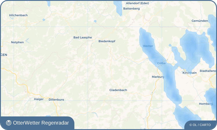 OtterWetter Regenradar-Widget Mornshausen