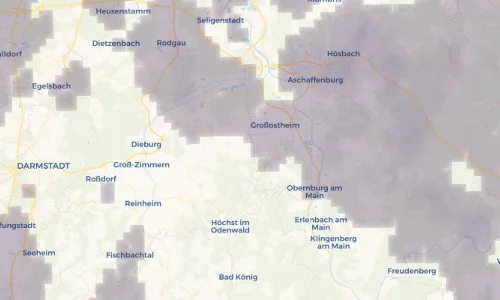 Regenradar Vorschaubild - Aktuelle Niederschläge in Mosbach und Umgebung