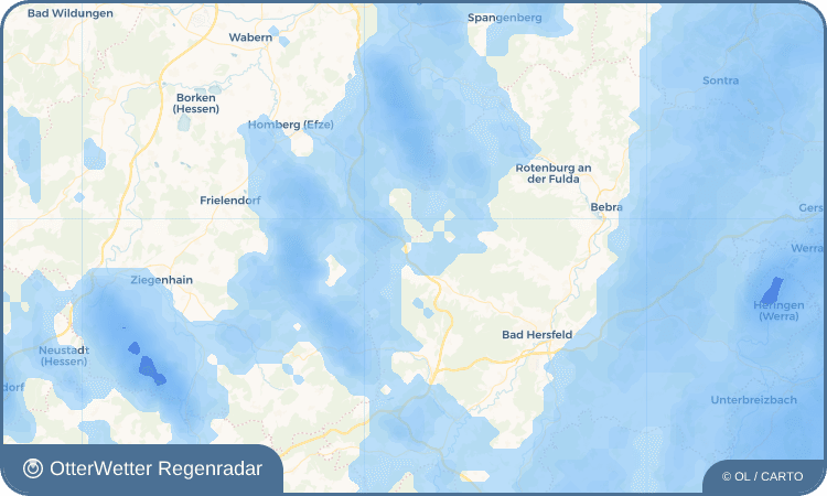 Wetter-Widget-Vorschau mit Vorhersagedaten für Mühlbach