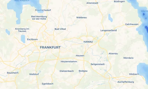 Regenradar Vorschaubild - Aktuelle Niederschläge in Mühlheim am Main und Umgebung