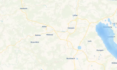 Regenradar Vorschaubild - Aktuelle Niederschläge in Münchholzhausen und Umgebung