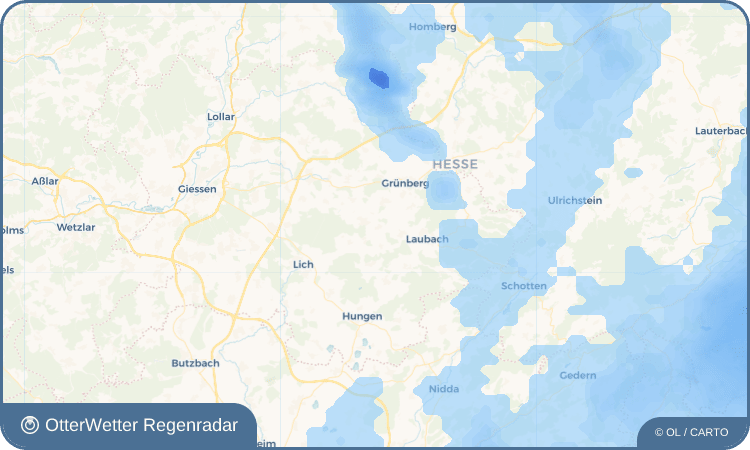 Widget-Vorschau für Münster Wetter-Widget-Vorschau mit Vorhersagedaten für Münster