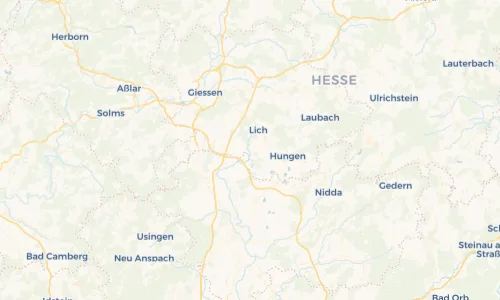 Regenradar Vorschaubild - Aktuelle Niederschläge in Muschenheim und Umgebung