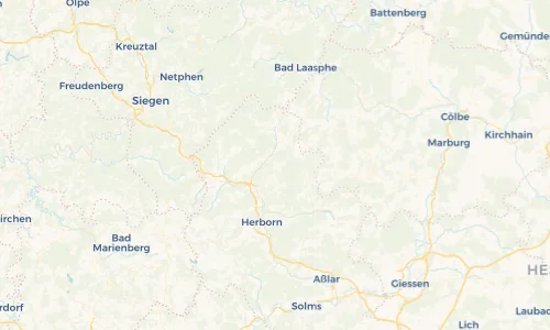 Regenradar Vorschaubild - Aktuelle Niederschläge in Nanzenbach und Umgebung