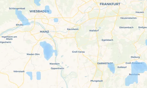 Regenradar Vorschaubild - Aktuelle Niederschläge in Nauheim und Umgebung