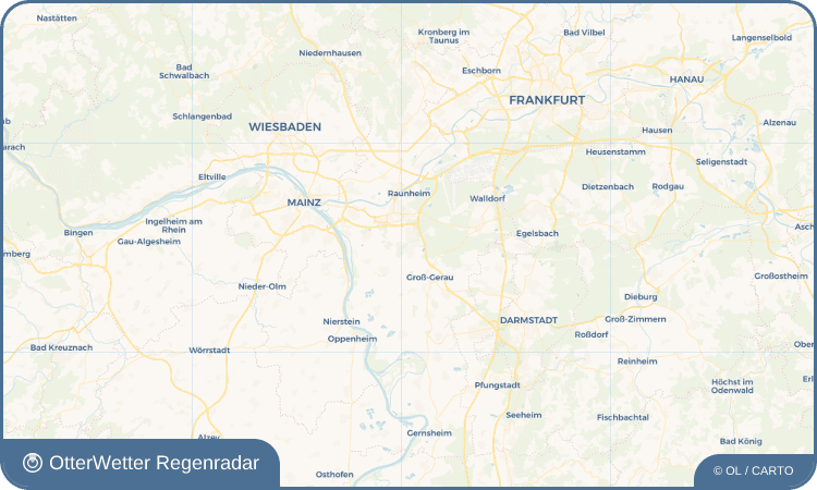 OtterWetter Regenradar-Widget Nauheim
