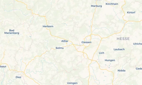 Regenradar Vorschaubild - Aktuelle Niederschläge in Naunheim und Umgebung