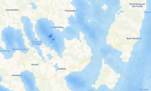 Regenradar Vorschaubild - Aktuelle Niederschläge in Nausis/Wincherode und Umgebung