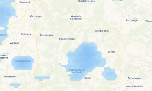 Regenradar Vorschaubild - Aktuelle Niederschläge in Nausis und Umgebung