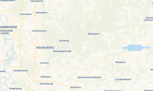 Regenradar Vorschaubild - Aktuelle Niederschläge in Neckarhausen und Umgebung