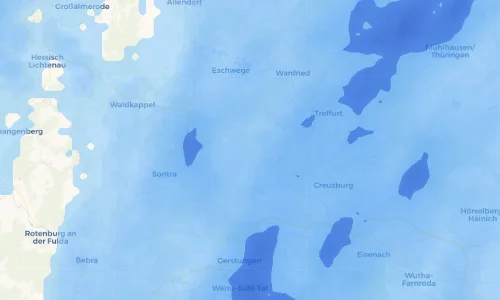 Regenradar Vorschaubild - Aktuelle Niederschläge in Netra und Umgebung