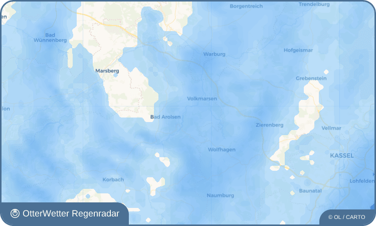 Widget-Vorschau für Neu-Berich Wetter-Widget-Vorschau mit Vorhersagedaten für Neu-Berich