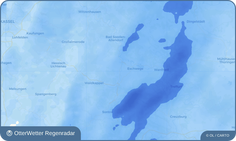 OtterWetter Regenradar-Widget Niddawitzhausen