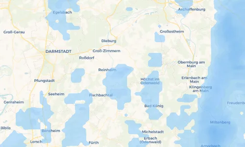 Regenradar Vorschaubild - Aktuelle Niederschläge in Nieder-Klingen und Umgebung