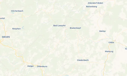 Regenradar Vorschaubild - Aktuelle Niederschläge in Niederdieten und Umgebung
