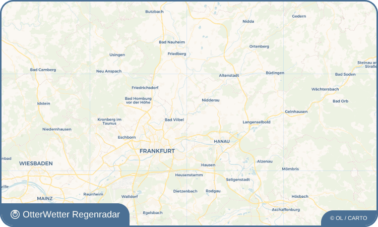 OtterWetter Regenradar-Widget Niederdorfelden