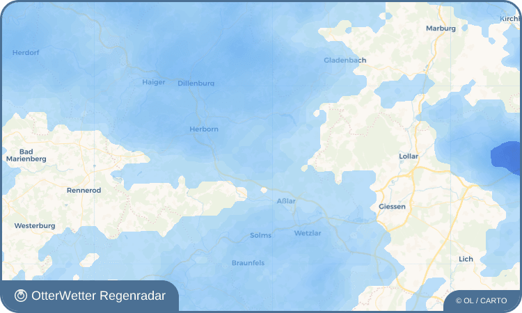 Widget-Vorschau für Niederlemp Wetter-Widget-Vorschau mit Vorhersagedaten für Niederlemp