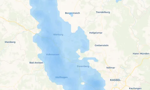 Regenradar Vorschaubild - Aktuelle Niederschläge in Niederlistingen und Umgebung