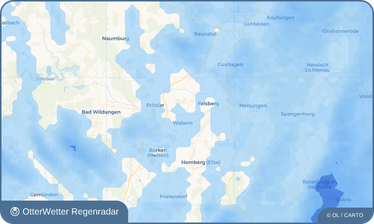 OtterWetter Regenradar-Widget Niedermöllrich