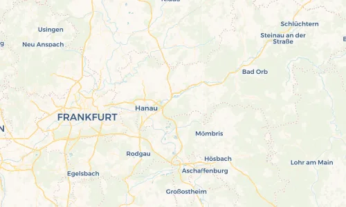 Regenradar Vorschaubild - Aktuelle Niederschläge in Niederrodenbach und Umgebung