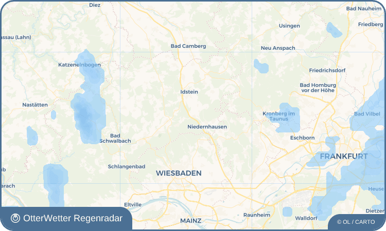 Widget-Vorschau für Niederseelbach Wetter-Widget-Vorschau mit Vorhersagedaten für Niederseelbach