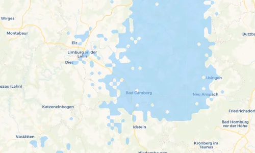 Regenradar Vorschaubild - Aktuelle Niederschläge in Niederselters und Umgebung