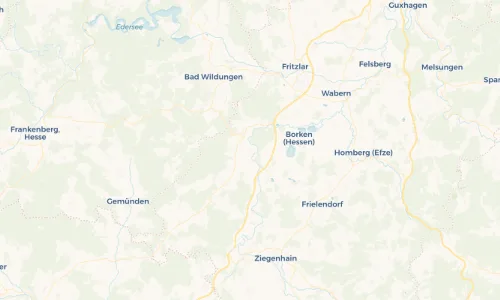 Regenradar Vorschaubild - Aktuelle Niederschläge in Niederurff und Umgebung