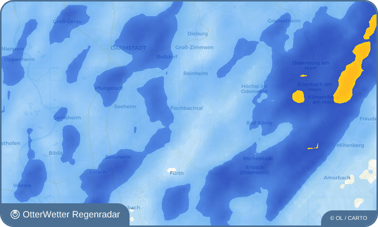 OtterWetter Regenradar-Widget Nonrod