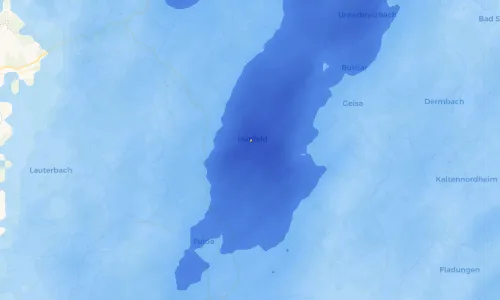Regenradar Vorschaubild - Aktuelle Niederschläge in Nüst und Umgebung