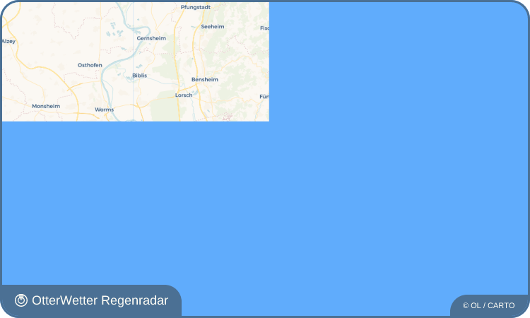 OtterWetter Regenradar-Widget Ober-Abtsteinach