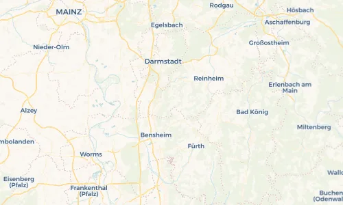 Regenradar Vorschaubild - Aktuelle Niederschläge in Ober-Beerbach und Umgebung