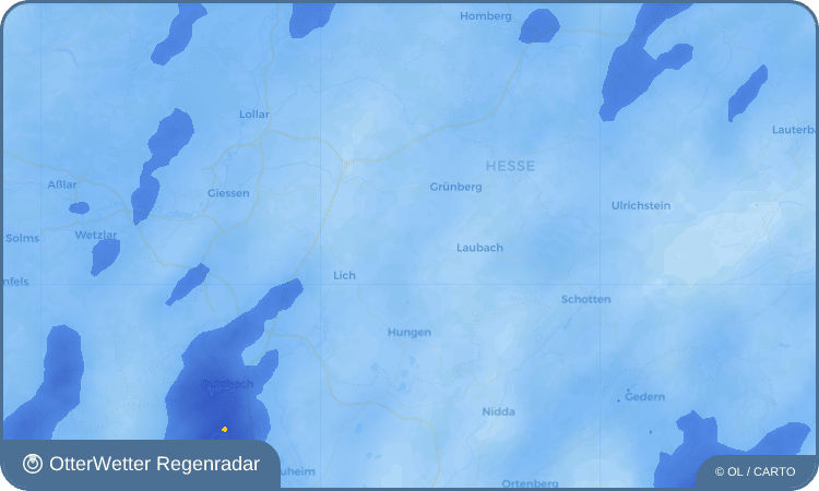 Widget-Vorschau für Ober-Bessingen Wetter-Widget-Vorschau mit Vorhersagedaten für Ober-Bessingen