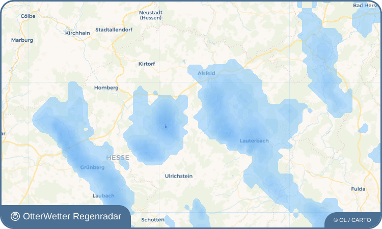 OtterWetter Regenradar-Widget Ober-Breidenbach