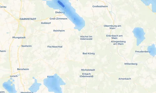 Regenradar Vorschaubild - Aktuelle Niederschläge in Ober-Kinzig und Umgebung