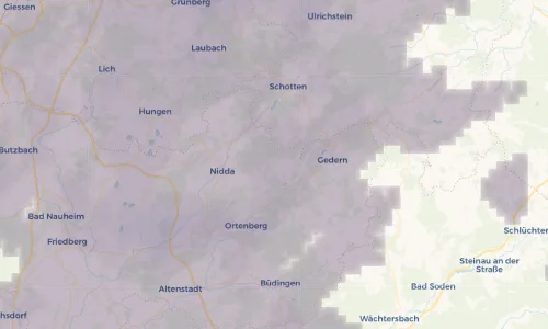 Regenradar Vorschaubild - Aktuelle Niederschläge in Ober-Lais und Umgebung