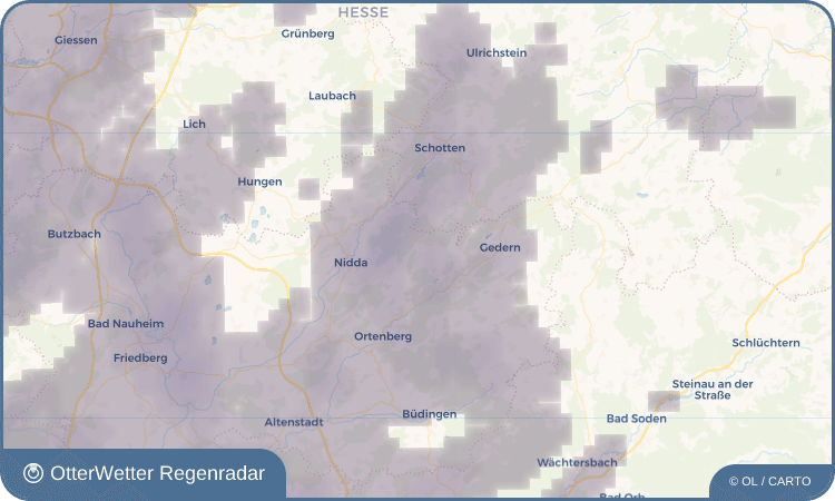 OtterWetter Regenradar-Widget Ober-Lais