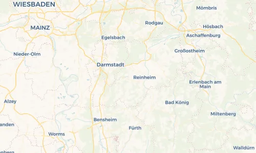 Regenradar Vorschaubild - Aktuelle Niederschläge in Ober-Ramstadt und Umgebung