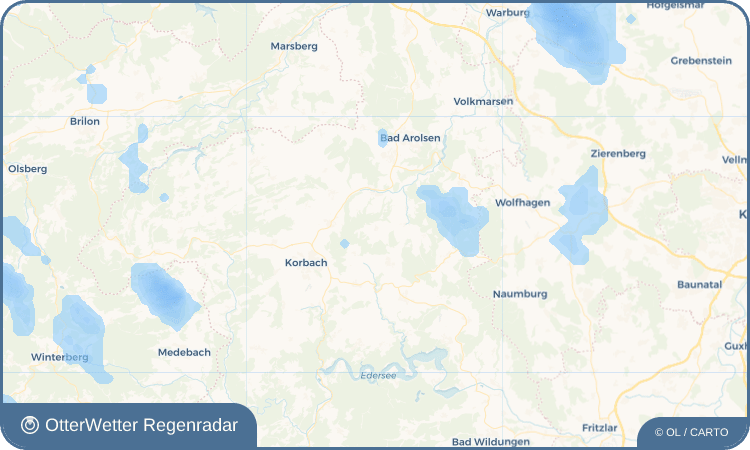 Wetter-Widget-Vorschau mit Vorhersagedaten für Ober-Waroldern