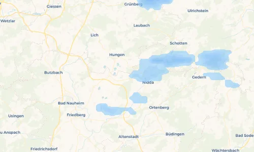Regenradar Vorschaubild - Aktuelle Niederschläge in Ober-Widdersheim und Umgebung