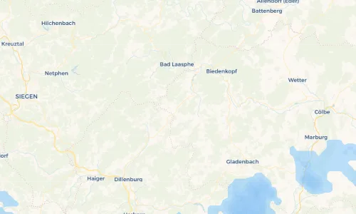 Regenradar Vorschaubild - Aktuelle Niederschläge in Oberdieten und Umgebung